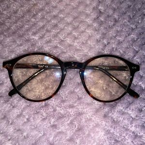 CIRCLE BLUELIGHT GLASSES ***NO PRESCRIPTION*